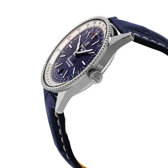 Watches JMS always Original Breitling Automatic Blue Dial Blue Leather Mens 41 mm Watch A17326211C1P3 Watches JMS always Original Breitling Automatic Blue Dial Blue Leather Mens 41 mm Watch A17326211C1P3