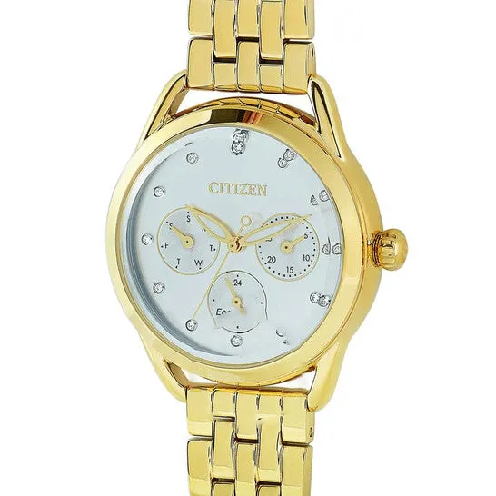 Watches JMS always Original Citizen LTR Quartz Silver Dial Ladies Watch FD205258A Watches JMS always Original Citizen LTR Quartz Silver Dial Ladies Watch FD205258A