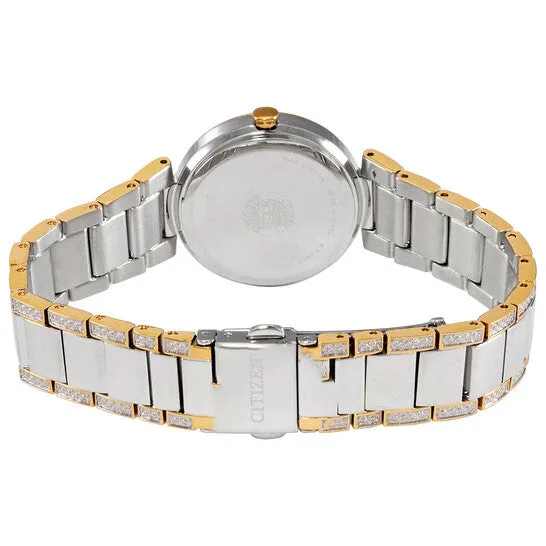 Watches JMS always Original Citizen Silhouette Crystal Mother of Pearl Dial Ladies Watch EM084458D Watches JMS always Original Citizen Silhouette Crystal Mother of Pearl Dial Ladies Watch EM084458D
