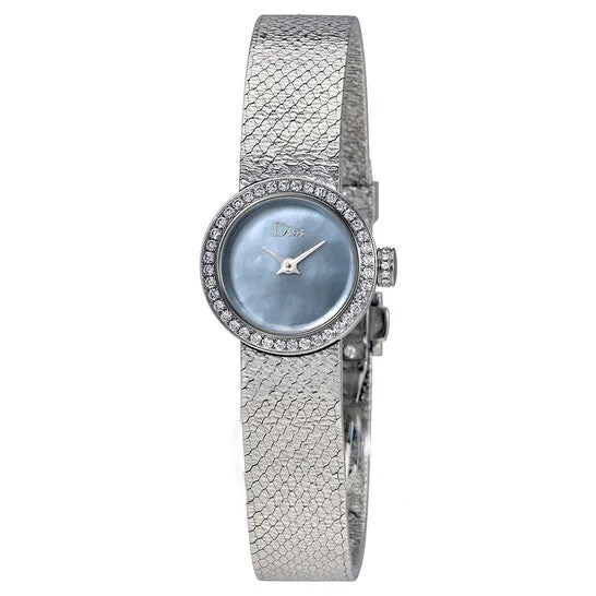 Watches JMS always Original Dior La Mini D de Dior Satine Ladies Watch CD040110M002 Watches JMS always Original Dior La Mini D de Dior Satine Ladies Watch CD040110M002