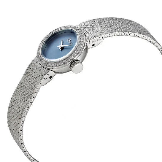 Watches JMS always Original Dior La Mini D de Dior Satine Ladies Watch CD040110M002 Watches JMS always Original Dior La Mini D de Dior Satine Ladies Watch CD040110M002