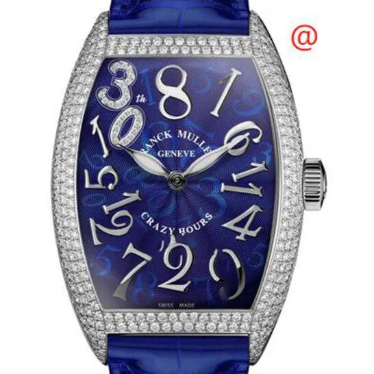 Watches JMS always Original Franck Muller Crazy Hours Automatic Blue Dial Ladies Watch 7880CH30THDACBL Watches JMS always Original Franck Muller Crazy Hours Automatic Blue Dial Ladies Watch 7880CH30THDACBL