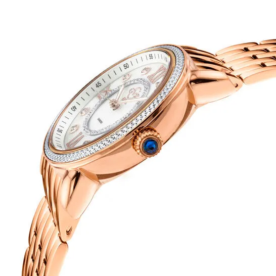 Watches JMS always Original GV2 by Gevril Marsala Diamond Mother of Pearl Dial Ladies Watch 9863B Watches JMS always Original GV2 by Gevril Marsala Diamond Mother of Pearl Dial Ladies Watch 9863B
