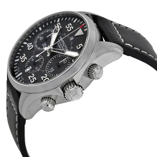 Watches JMS always Original Hamilton Khaki Aviation Pilot Auto Chrono Watch H64666735 Watches JMS always Original Hamilton Khaki Aviation Pilot Auto Chrono Watch H64666735