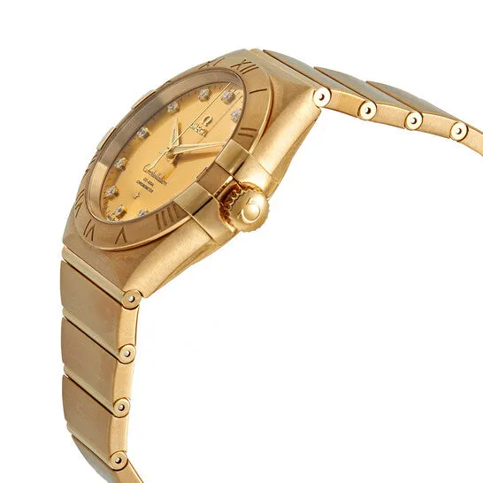 Watches JMS always Original Omega Constellation Automatic Chronometer Diamond Champagne Dial Ladies Watch 12350382158001 Watches JMS always Original Omega Constellation Automatic Chronometer Diamond Champagne Dial Ladies Watch 12350382158001