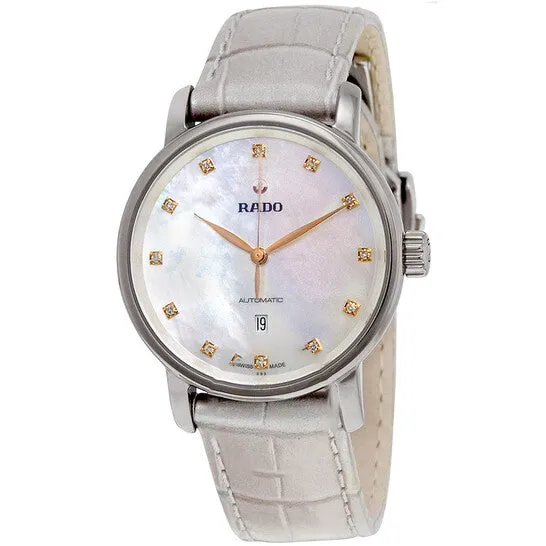 Watches JMS always Original Rado Diamaster Mother of Pearl Diamond Ladies Watch R14026935 Watches JMS always Original Rado Diamaster Mother of Pearl Diamond Ladies Watch R14026935
