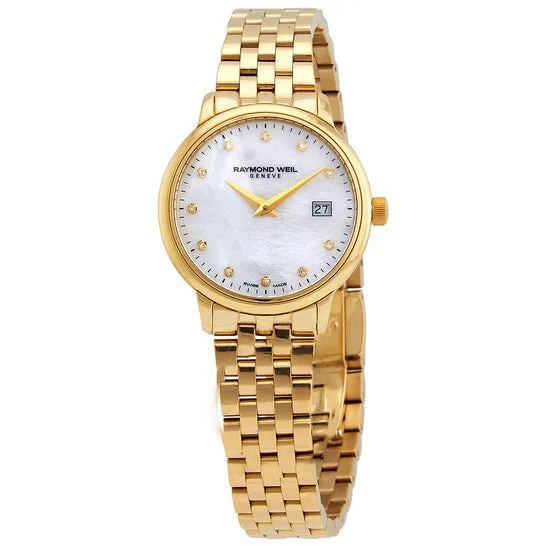 Watches JMS always Original Raymond Weil Toccata Quartz Diamond Mother of Pearl Dial Ladies Watch 5985P97081 Watches JMS always Original Raymond Weil Toccata Quartz Diamond Mother of Pearl Dial Ladies Watch 5985P97081
