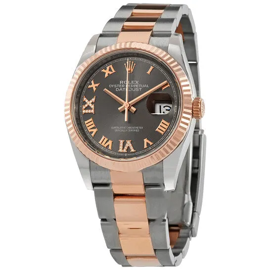 Watches JMS always Original Rolex Datejust 31 Automatic Diamond Grey Dial Watch 126231GYRDO Watches JMS always Original Rolex Datejust 31 Automatic Diamond Grey Dial Watch 126231GYRDO