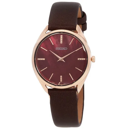 Watches JMS always Original Seiko Essentials Quartz Pink Dial Ladies Watch SWR082 Watches JMS always Original Seiko Essentials Quartz Pink Dial Ladies Watch SWR082