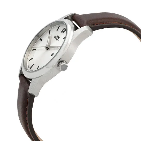 Watches JMS always Original Swiss Military City Classic Quartz Silver Dial Ladies Watch 011421319 Watches JMS always Original Swiss Military City Classic Quartz Silver Dial Ladies Watch 011421319