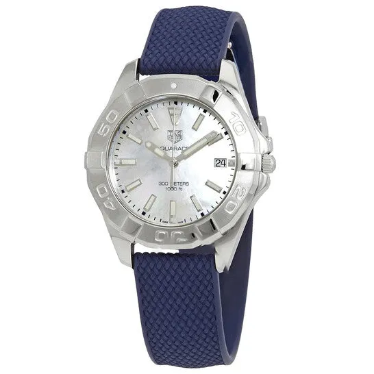 Watches JMS always Original Tag Heuer Aquaracer Quartz White Mother of Pearl Dial Ladies Watch WBD131AFT6170 Watches JMS always Original Tag Heuer Aquaracer Quartz White Mother of Pearl Dial Ladies Watch WBD131AFT6170