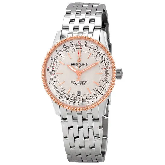 Watches Original Breitling Navitimer Automatic Chronometer Silver Dial 38 mm Watch U17325211G1A1 JMS always Watches Original Breitling Navitimer Automatic Chronometer Silver Dial 38 mm Watch U17325211G1A1 JMS always