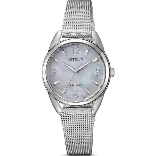 Watches Original Citizen EcoDrive Mother of Pearl Dial Ladies Watch EM068185D JMS always Watches Original Citizen EcoDrive Mother of Pearl Dial Ladies Watch EM068185D JMS always