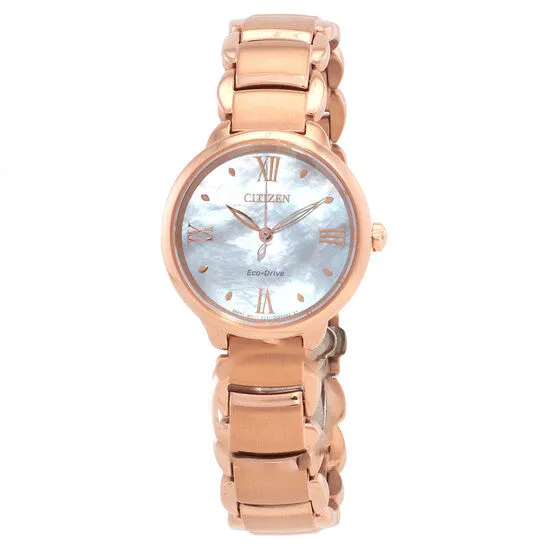 Watches Original Citizen L Series EcoDrive Mother of Pearl Dial Ladies Watch EM092884D JMS always Watches Original Citizen L Series EcoDrive Mother of Pearl Dial Ladies Watch EM092884D JMS always
