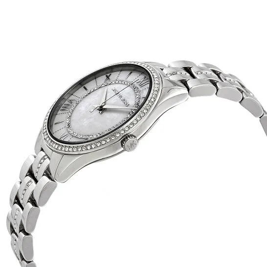 Watches Original Michael Kors Lauryn Crystal Mother of Pearl Dial Ladies Watch MK3900 JMS always Watches Original Michael Kors Lauryn Crystal Mother of Pearl Dial Ladies Watch MK3900 JMS always